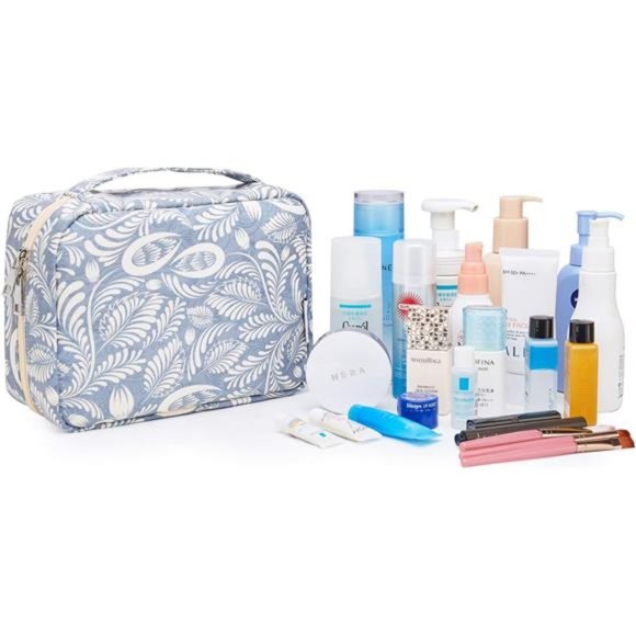 Hanging Travel Toiletry Bag Cosmetic Make up Organizer for Women Waterproof - Picture 4 of 7